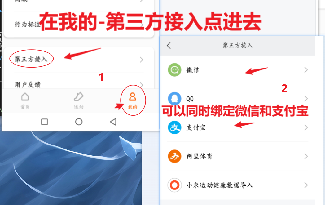 第三方接入入口